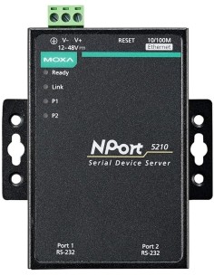 2x RJ45 10/100 RS232 2