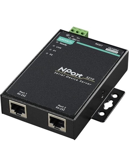 2x RJ45 10/100 RS232