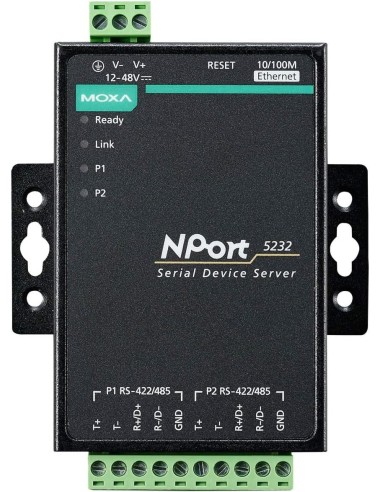 2-PORT RS422/485 ETHERNET