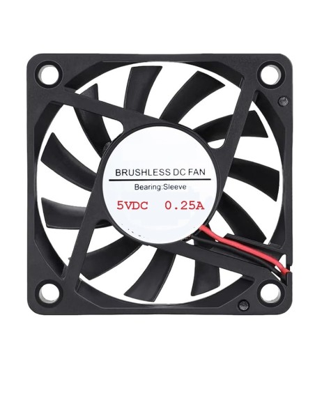 VENTILADOR BRUSHLESS 5V 0.25A CON CABLE