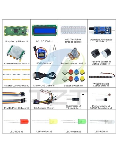 RASPBERRY PI PICO STARTER KIT
