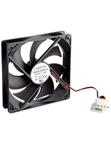 Ventilador para PC 120x120x25mm 12V CON CONECTOR MOLEX