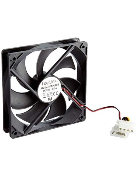 Ventilador para PC 120x120x25mm 12V CON CONECTOR MOLEX