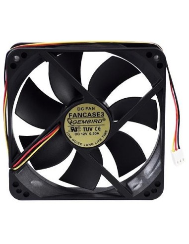 Ventilador 12V 120x120x25mm COJINETE CON CONECTOR 3 PINS