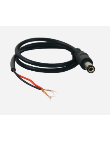 CONECTOR ALIMENTACION HEMBRA CON CABLE 40CM 2.1x5.5mm