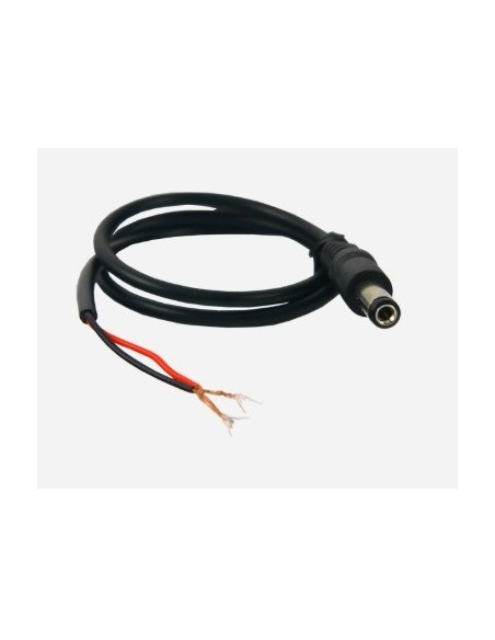 CONECTOR ALIMENTACION HEMBRA CON CABLE 40CM 2.1x5.5mm