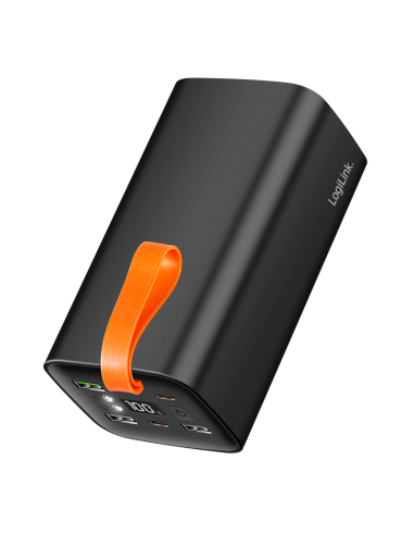 PowerBank de 50000 mAh, QC 3.0 y PD 3.0, 100 W, negro