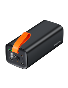 PowerBank de 50000 mAh, QC 3.0 y PD 3.0, 100 W, negro
