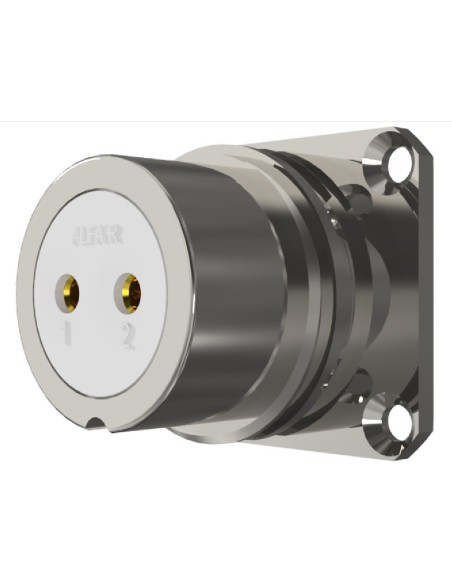 BASE HEMBRA T-20 2-PINS 25A 490V÷1050V   25A  SIN RACOR