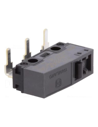 µRRUPTOR 5A 250V FINAL DE CARRERA SIN PALANCA PCB ACODADO