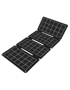 Cargador USB con panel solar plegable, 1x USB-A, 1x USB-C, 15W, IP65 2