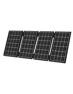 Cargador USB con panel solar plegable, 1x USB-A, 1x USB-C, 15W, IP65
