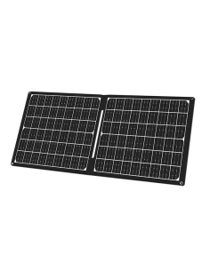Cargador USB con panel solar plegable, 1x USB-A, 1x USB-C, 1x DC5521, 30W, IP65