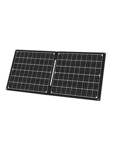 Cargador USB con panel solar plegable, 1x USB-A, 1x USB-C, 1x DC5521, 30W, IP65