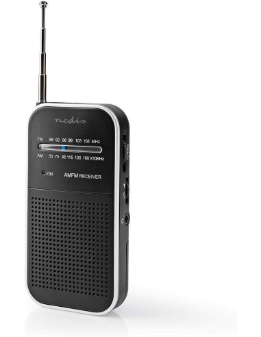 RADIO ANALOGICA AM-FM PORTATIL COMPACTA