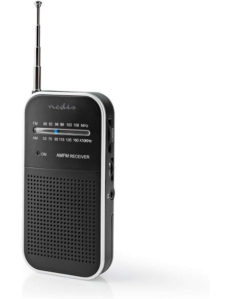 RADIO ANALOGICA AM-FM PORTATIL COMPACTA