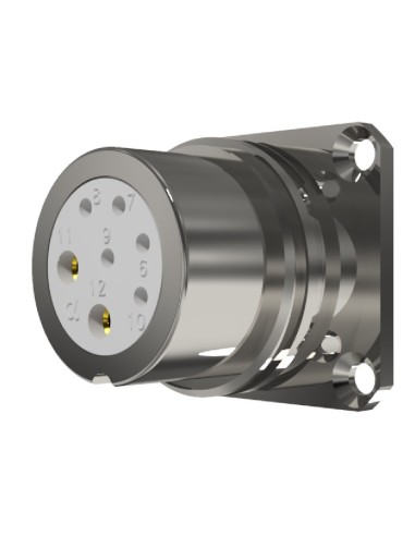 BASE HEMBRA T-20 7-PINS 25A+10A 300V÷1400 SIN RACOR