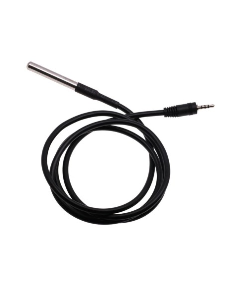 SONDA DE TEMPERATURA IMPERMEABLE DS18B20 CABLE DE 1M JACK DE 2.5mm