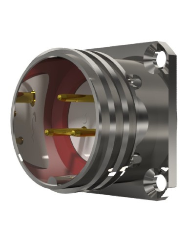 BASE MACHO T-20 3-PINS 10A 540V÷1700V SIN RACOR