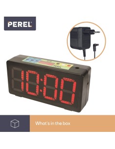 Reloj - Cronómetro LED de pared 2
