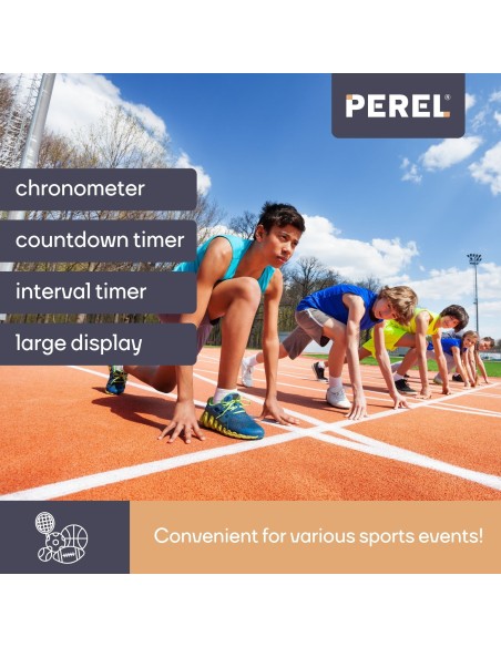 Reloj - Cronómetro LED de pared