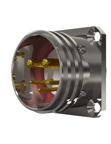 BASE MACHO T-20 5-PINS  25A+10A  370V÷1400V SIN RACOR