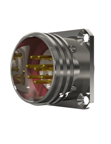 BASE MACHO T-20 8-PINS 10A 270V÷1400V SIN RACOR