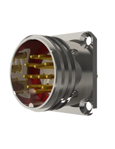 BASE MACHO T-20 12-PINS 10A 270V÷1050V SIN RACOR