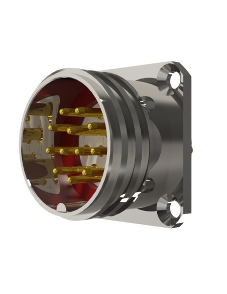 BASE MACHO T-20 12-PINS 10A 270V÷1050V SIN RACOR