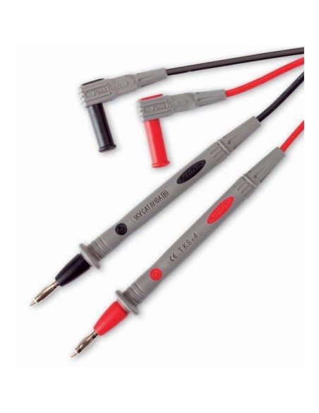 PUNTAS DE PRUEBA 10A AISLADAS CAT-IV 600V CAT-III 1KV