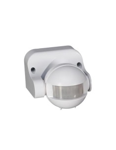 DETECTOR PIR 230V REGULABLE RANGO: 12MTS 1200W TEMPORIZADO