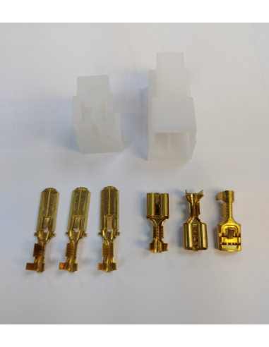 BLISTER COMPLETO 3 VIAS 6,3 MM