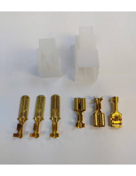 BLISTER COMPLETO 3 VIAS 6,3 MM