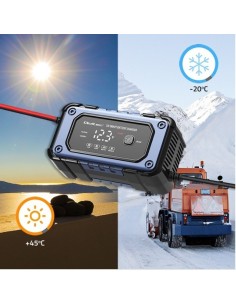 CARGADOR DE BATERIAS 12V 7A INTELIGENTE AGM-GEL-PB 2