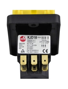 PULSADOR SUBTENSION MARCHA & PARO ELECTROMAGNETICO 7 PINS 3 POLOS 400V~15(8)A  IP54 2