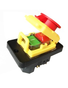 PULSADOR SUBTENSION MARCHA & PARO ELECTROMAGNETICO 7 PINS 3 POLOS 400V~15(8)A  IP54