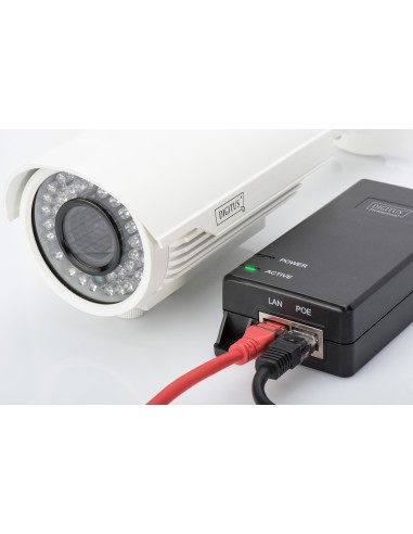 Inyector POE 55v 30w gigabit