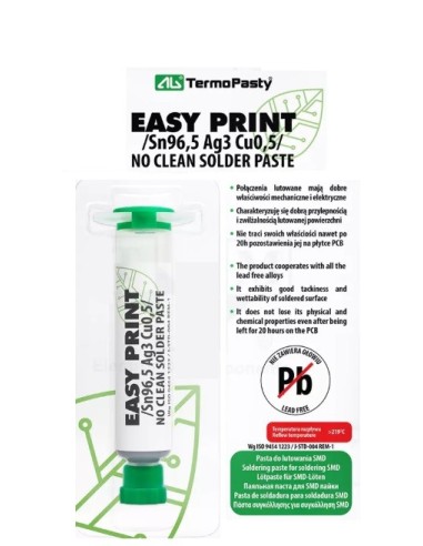 ESTAÑO LIQUIDO 40G SN96.5AG3CU0.5 SIN PLOMO EN JERINGA