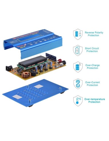 CARGADOR INTELIGENTE LITIO-LIPO-/NIMH CD-PB IMAX B6