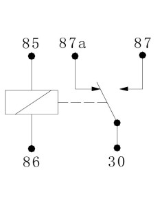 RELE AUTOMOCION 24V 30A 2