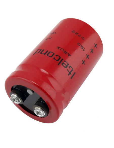 CONDENSADOR 4700µF 160V M5 Ø 64mm ELECTROLITICO PROFESIONAL