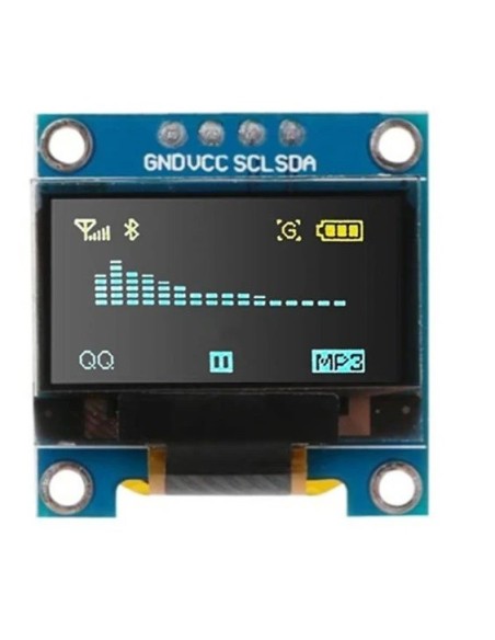 PANTALLA OLED 0,96" SSD1306 I2C SPI 128x64