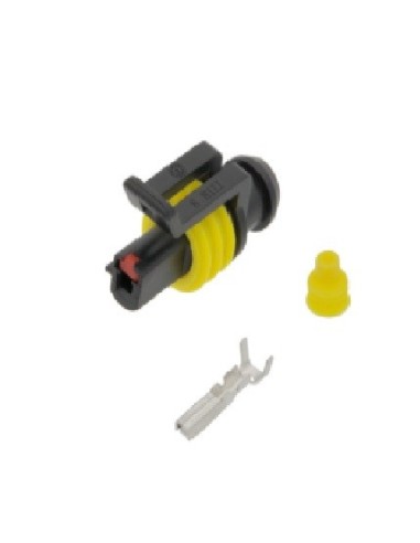 CONECTOR 1 VIA HEMBRA SUPERSEAL IP67 ESTANCO