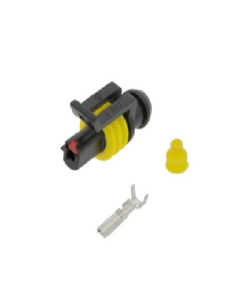 CONECTOR 1 VIA HEMBRA SUPERSEAL IP67 ESTANCO