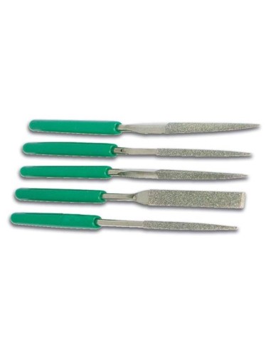 JUEGO 5 LIMAS DIAMANTADAS