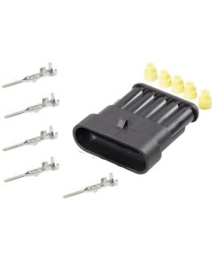 CONECTOR 5 VIAS MACHO SUPERSEAL IP67 ESTANCO