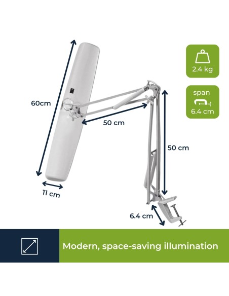LAMPARA DE ESCRITORIO 3X14W