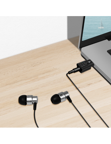 Adaptador audio USB-C a Jack  3.5mm