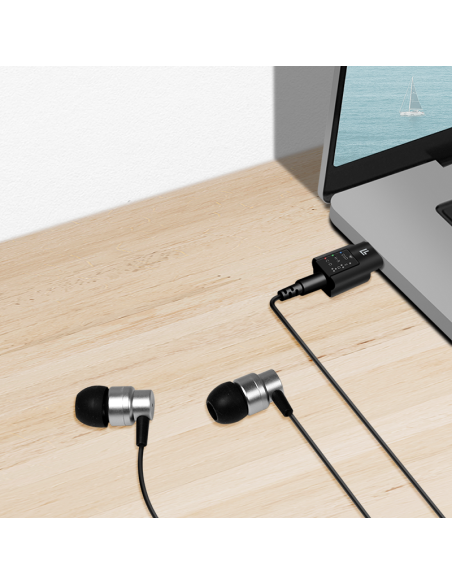 Adaptador audio USB-C a Jack  3.5mm