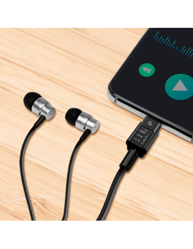 Adaptador audio USB-C a Jack  3.5mm